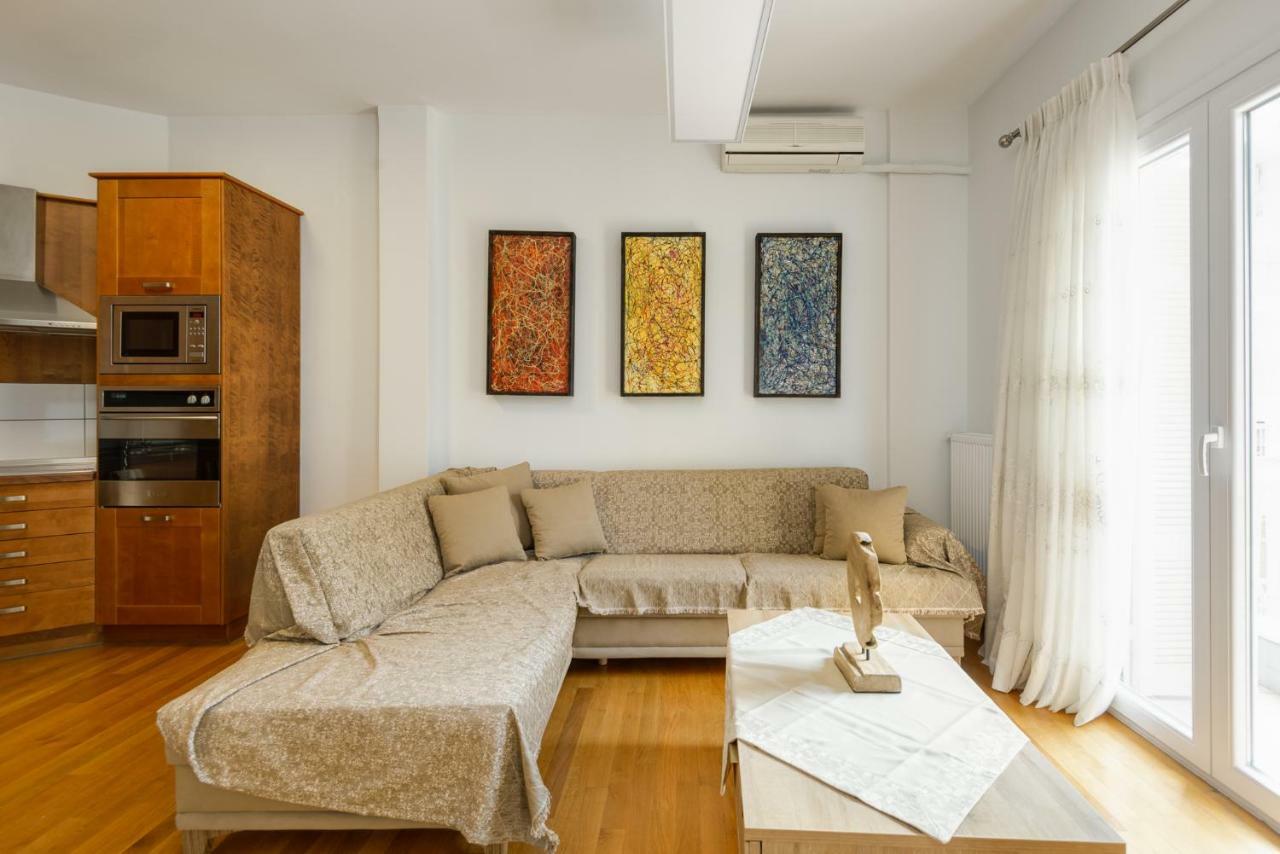 Brand-New Modern Flat In Heart Of City Thessaloníki Eksteriør bilde