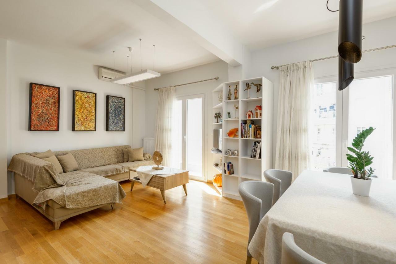 Brand-New Modern Flat In Heart Of City Thessaloníki Eksteriør bilde